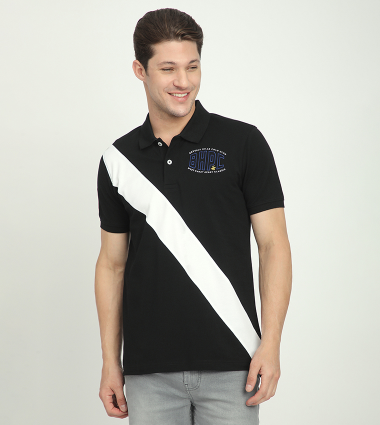 Logo Embroidered Short Sleeves Polo T-Shirt