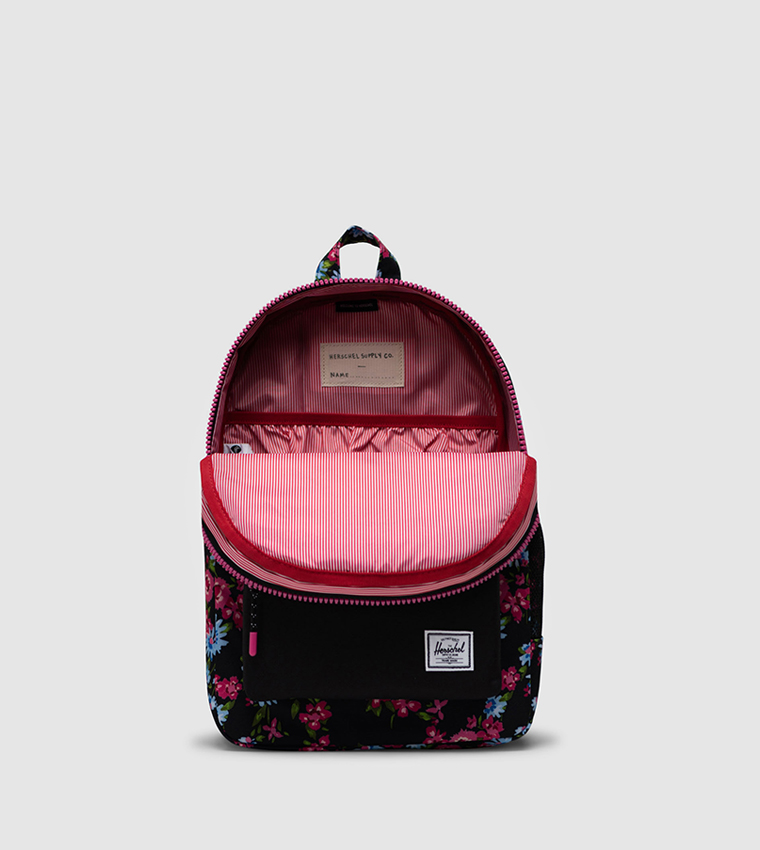 Buy Herschel Floral Printed Heritage Youth Backpack In Black 6thStreet Kuwait