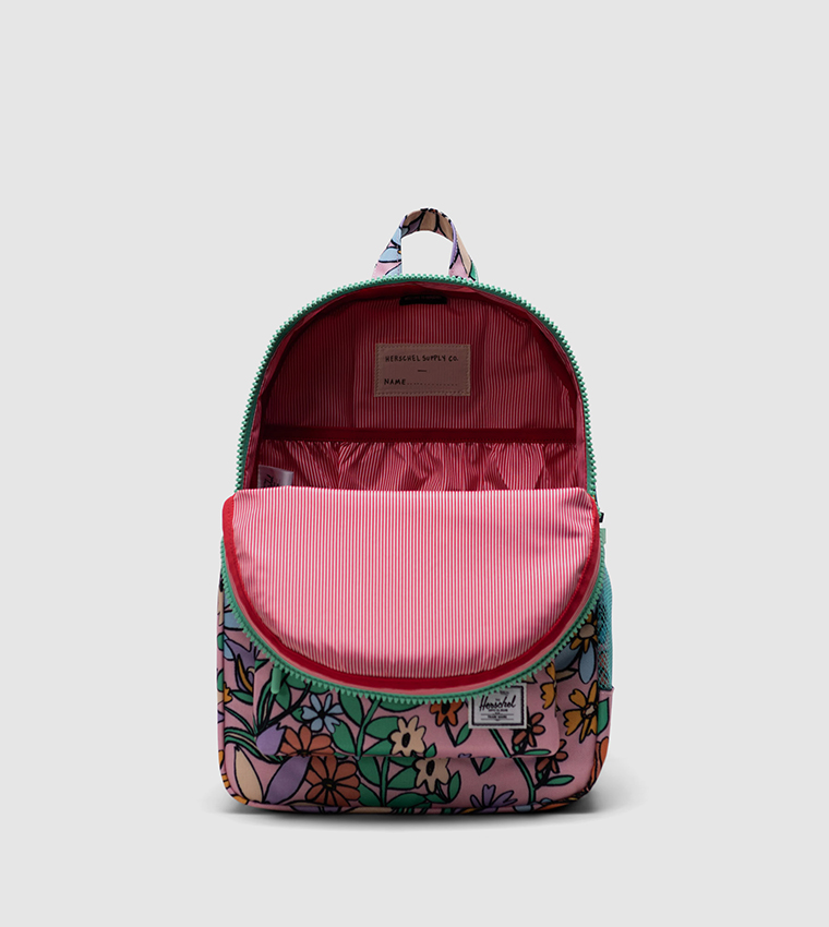 Herschel pink cheap floral backpack