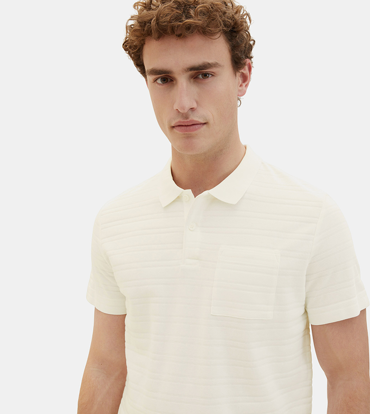 Pique Structured Polo T-Shirt