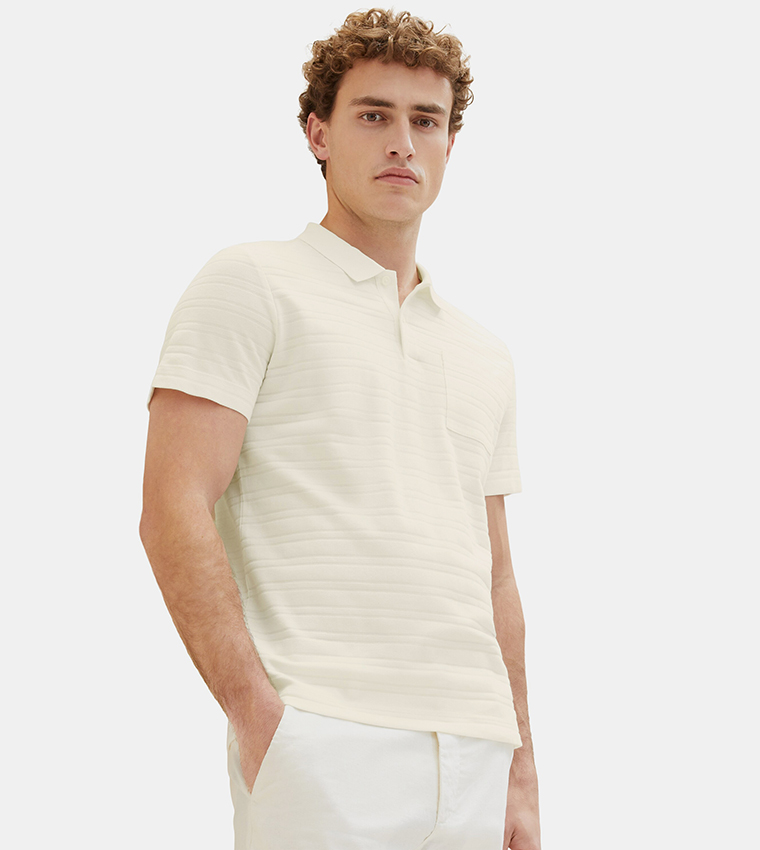Pique Structured Polo T-Shirt