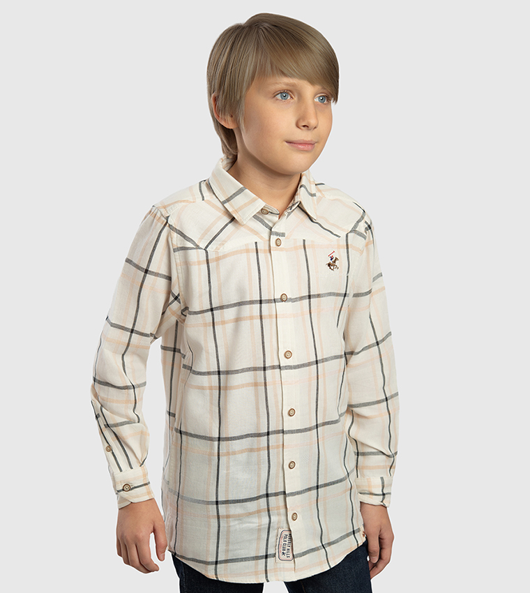 Plaid Long Sleeves Shirt