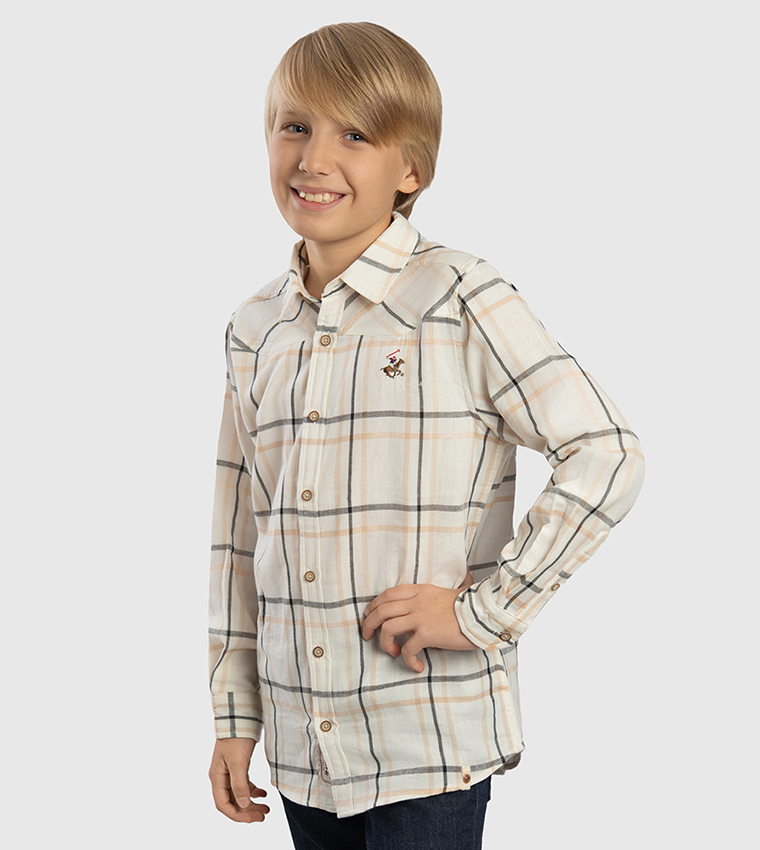 Plaid Long Sleeves Shirt