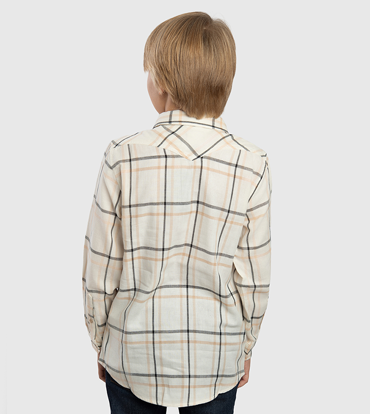 Plaid Long Sleeves Shirt