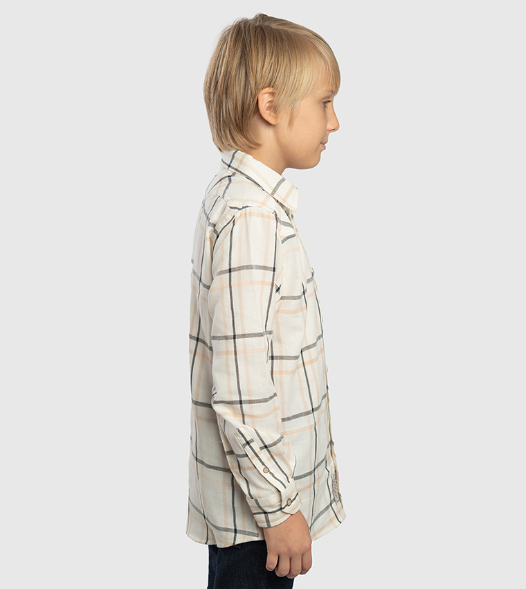 Plaid Long Sleeves Shirt
