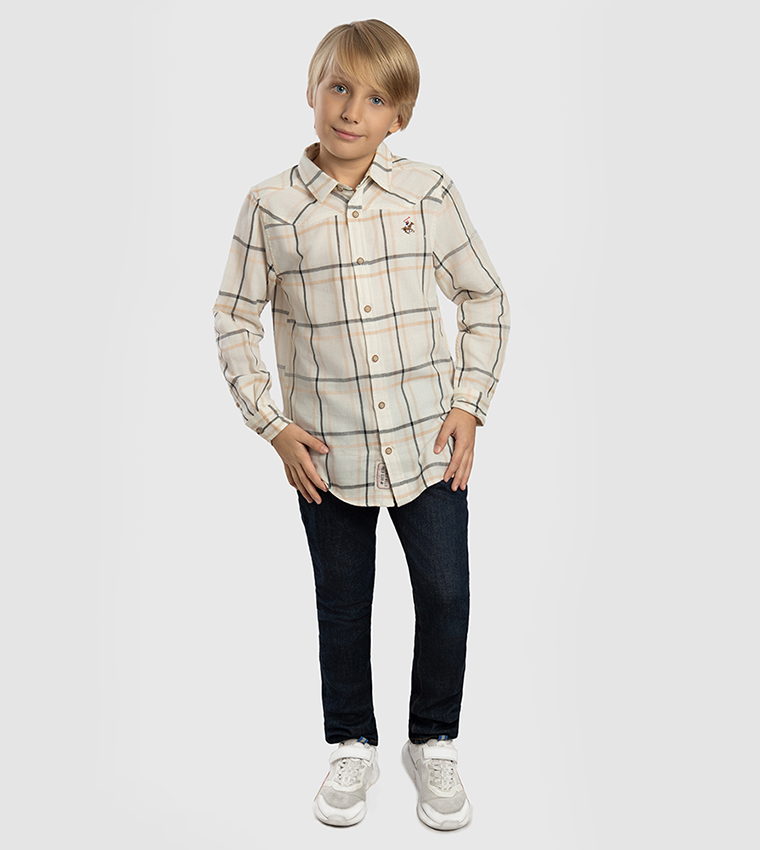 Plaid Long Sleeves Shirt