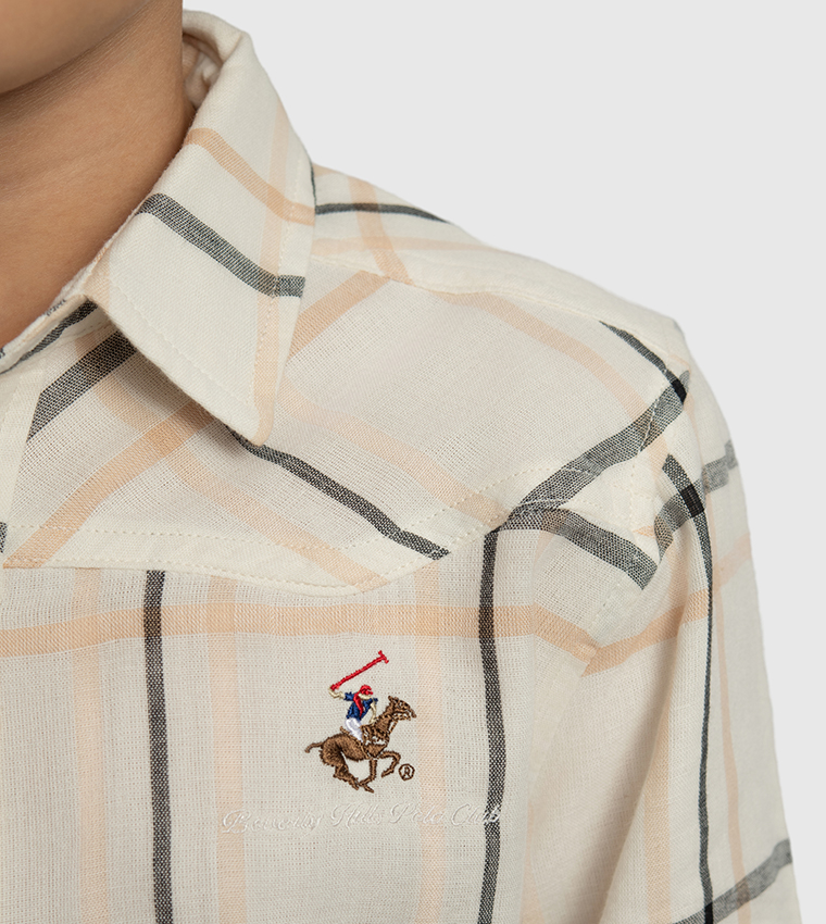 Plaid Long Sleeves Shirt