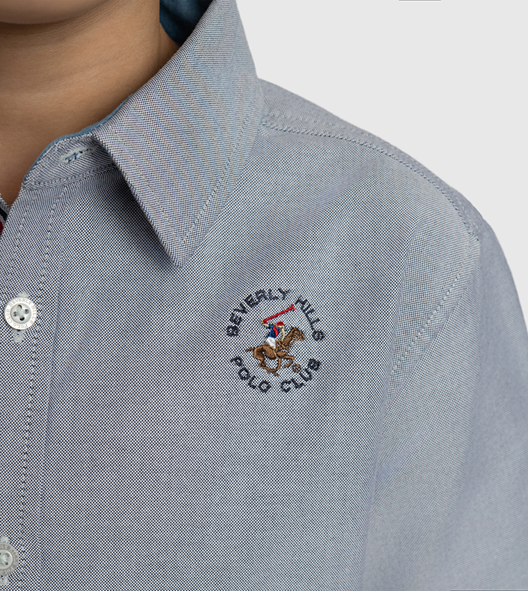 Logo Embroidered Short Sleeves Shirt