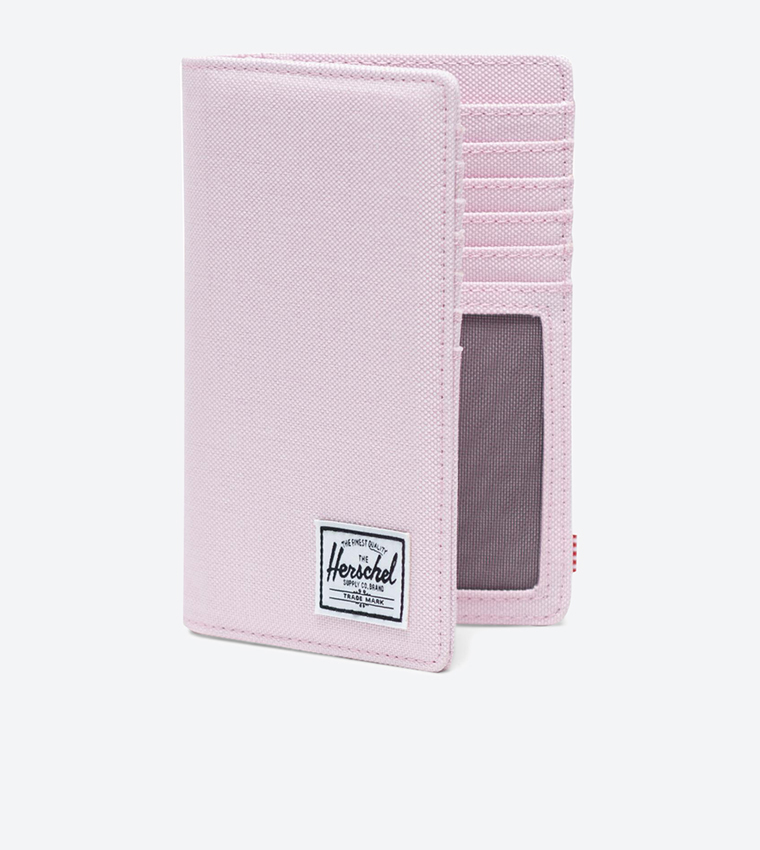 Buy Herschel Search Rfid Multi Slot Passport Holder Pink In Pink