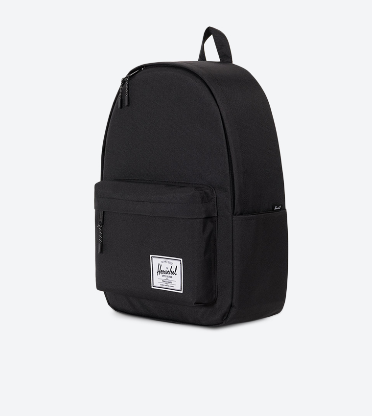 Solid Logo Detail Backpack
