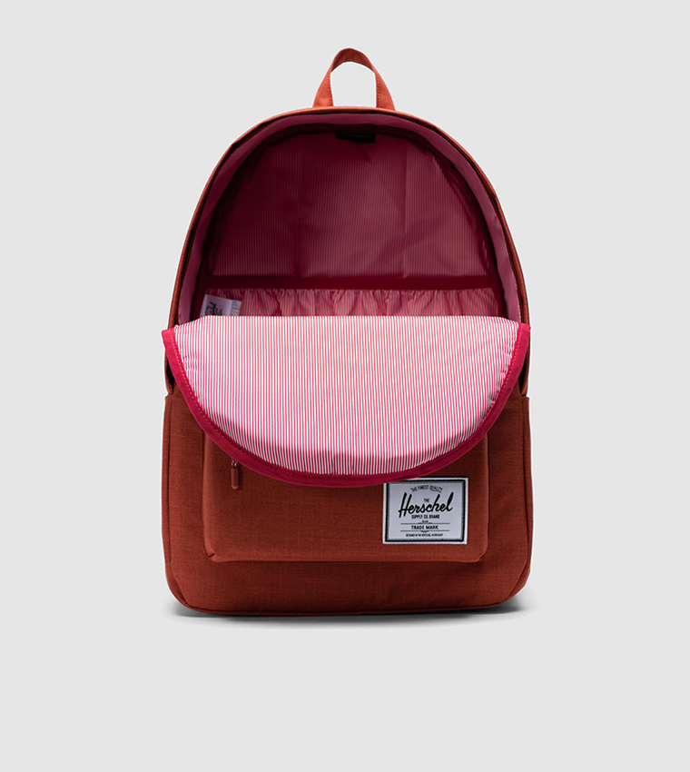 Buy Herschel Classic Xl 600D Poly Picante X Backpack Pink In Pink