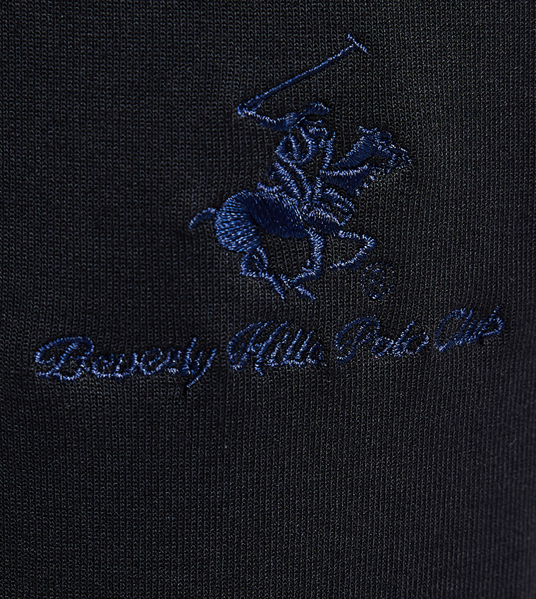 Logo Embroidered Elastic Waist Joggers