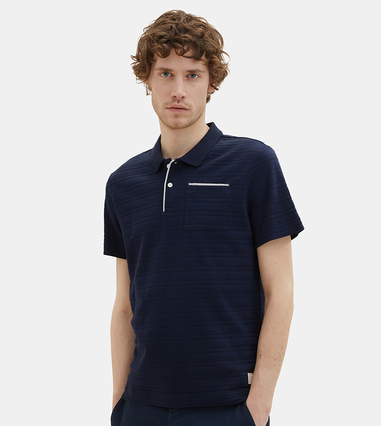 Pique Structured Polo T-Shirt