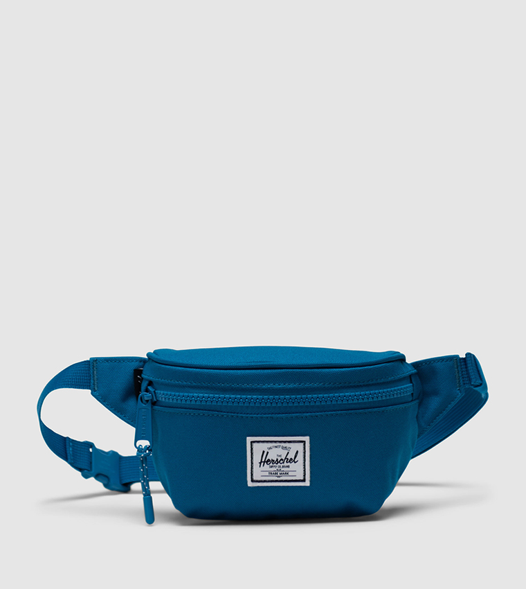 Buy Herschel Logo Embroidered Twelve Hip Pack In Blue | 6thStreet UAE