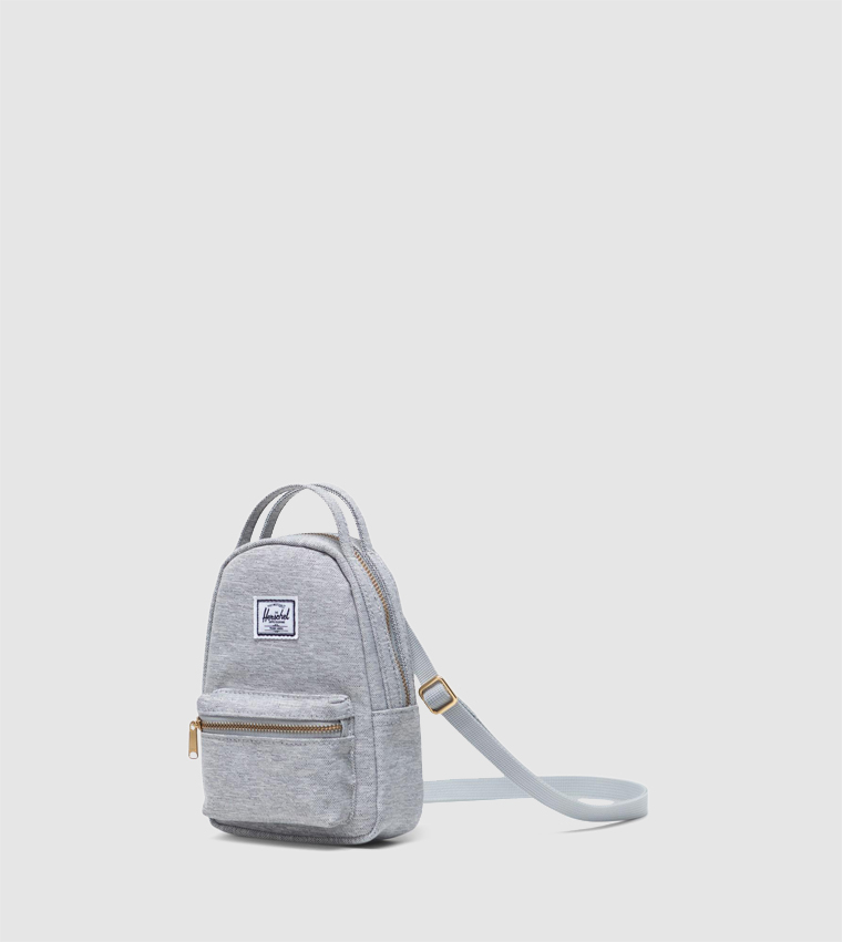 Nova Crossbody-600D PolyLight Grey Crosshatch