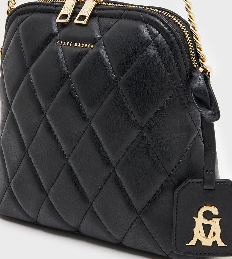 Buy Steve Madden Quilted Shoulder Bag In Black 6thStreet UAE