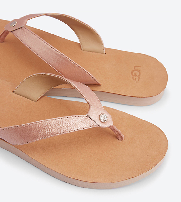 Ugg tawney flip sale flop rose gold