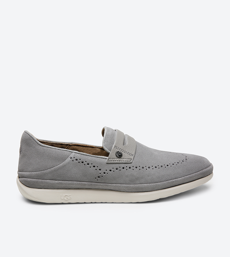 Buy Ugg Cali Penny Slip Ons Grey 1092174 In Grey 6thStreet UAE