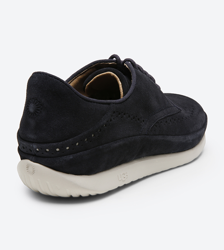 Buy Ugg Cali Wing Toe Lace Up Shoes Navy 1092176 In Navy  display picture 1