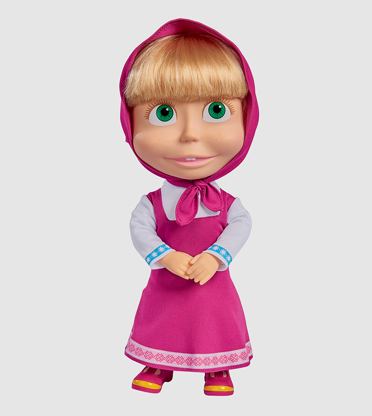 Masha Doll with 2 Extra Dresses, 30cm