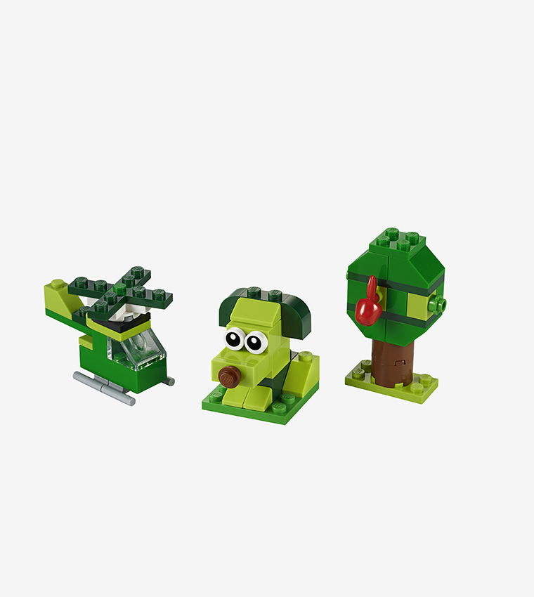 Buy Lego LEGO 11007 Classic Creative Green Bricks Learning Starter Set Preschool Toys For Kids 4 Year Old In Multiple Colors 6thStreet Oman