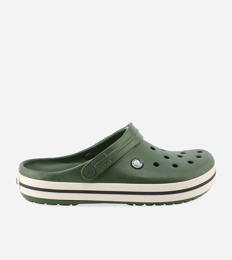 Buy Crocs Crocband Green Clogs In Green 6thStreet Qatar