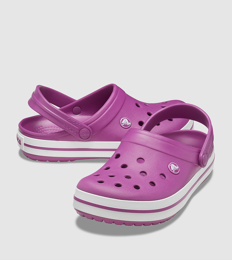 كروكس  كلوغ - بنفسجي  Flat Sandals
