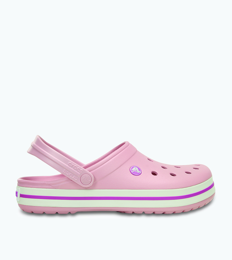 Buy Crocs Crocband Solid Clogs In Pink 6thStreet Saudi Arabia