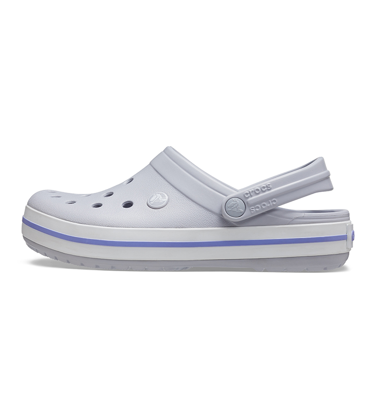 Buy Crocs Crocband Clogs In Grey | 6thStreet Saudi Arabia