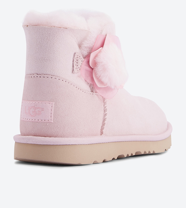 Baby pink boots sales