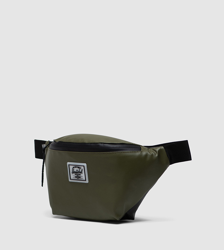 Buy Herschel Seventeen Zippered Cross Body Bag In Green
