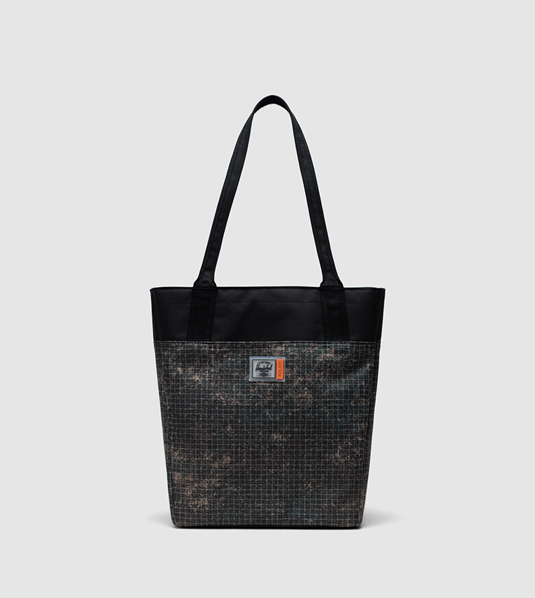 Grey tote bag with zip online