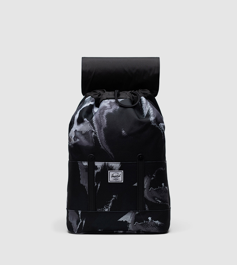 Retreat Printed Flap Closure Small Backpack