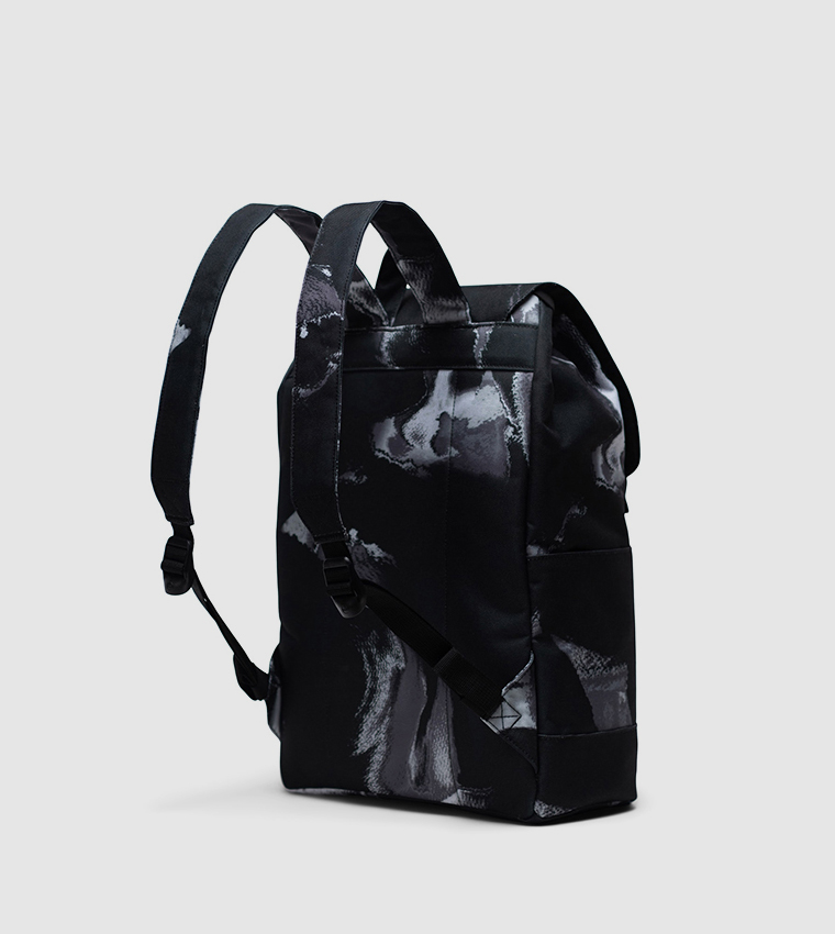 Retreat Printed Flap Closure Small Backpack