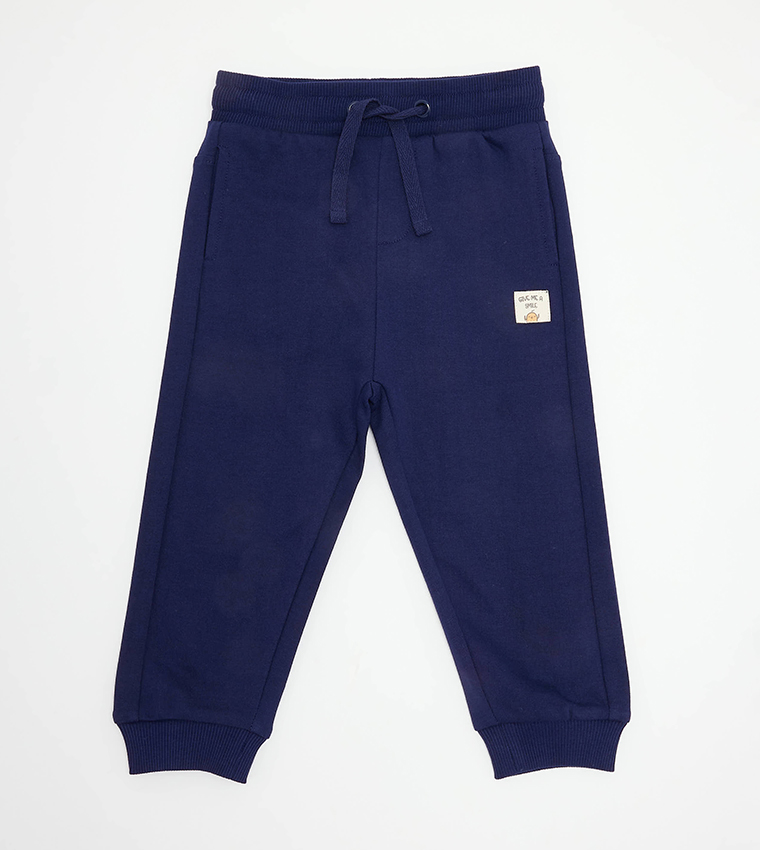 Kids navy store joggers