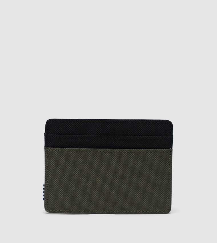 Charlie RFID Color Block Card Holder