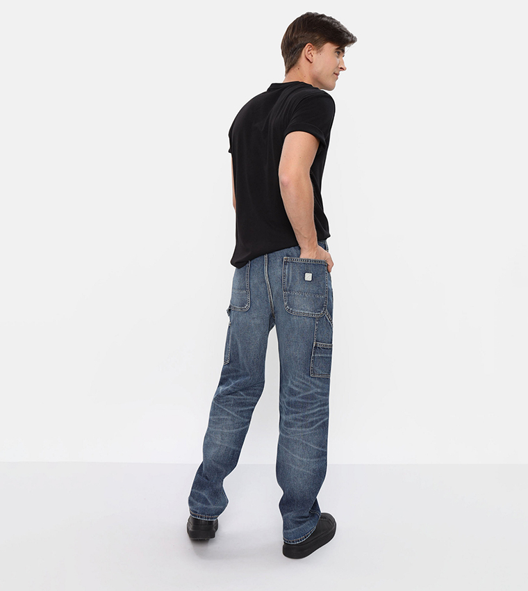 Athletic Loose Fit Carpenter Jeans