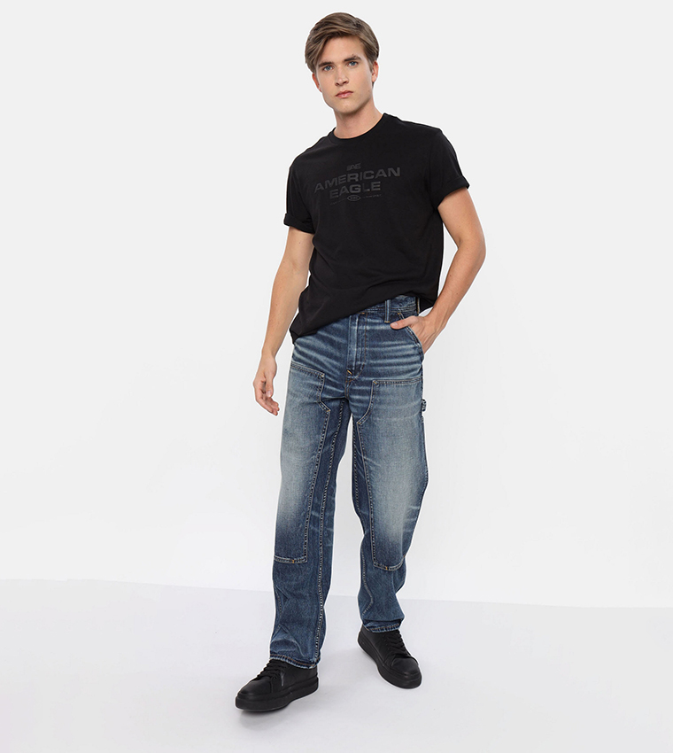 Athletic Loose Fit Carpenter Jeans