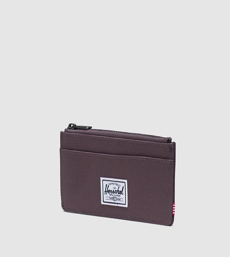 محفظة بطاقات بسحاب 