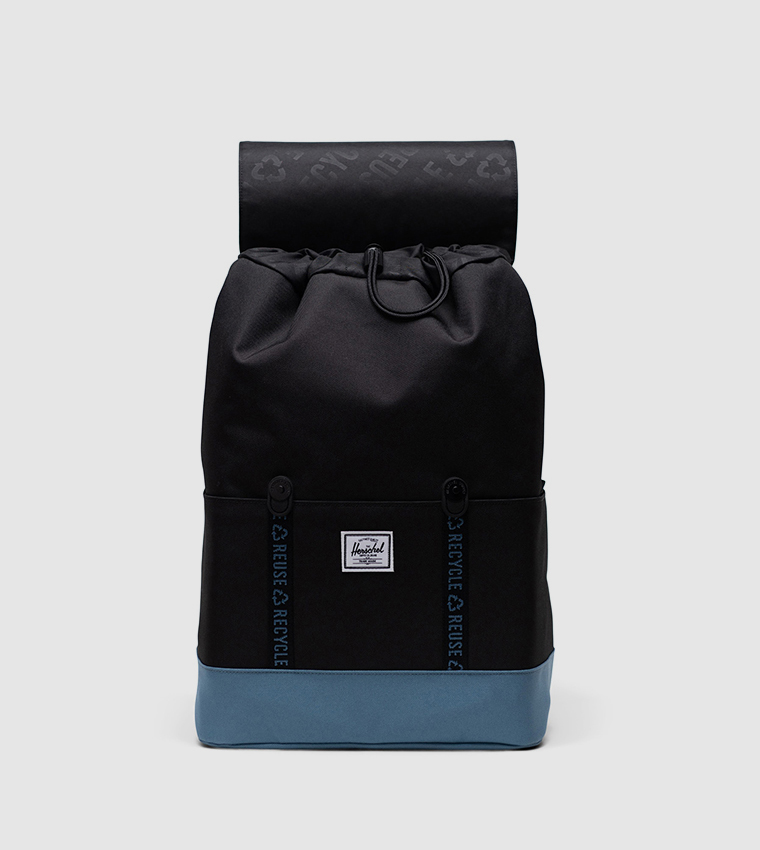 Buy Herschel Retreat Color Block Flap Closure Small Backpack In Blue 6thStreet Bahrain