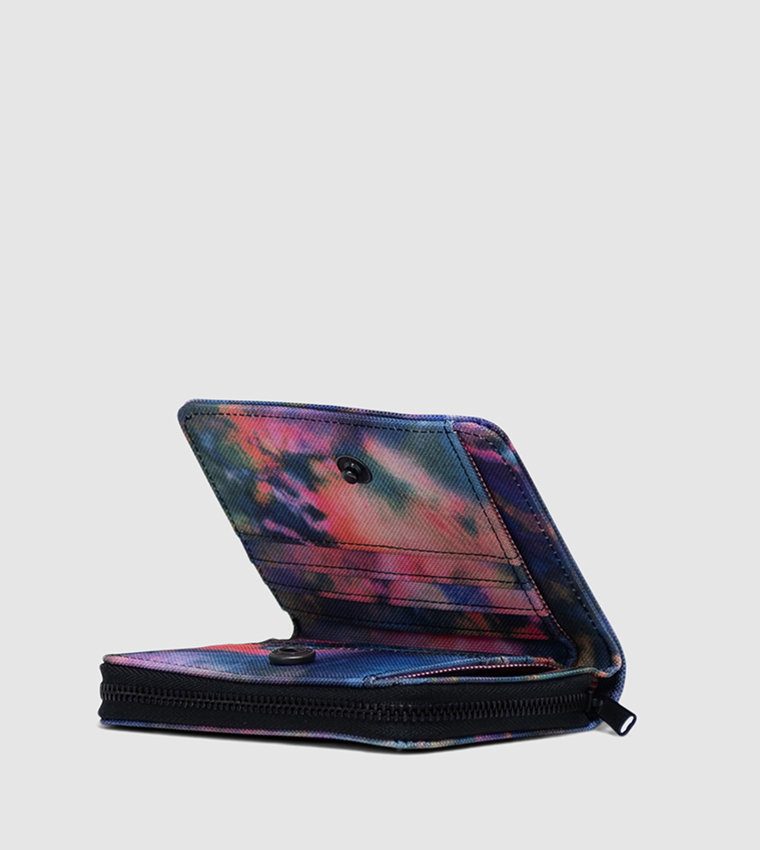 Tie-Dye Print Quarry RFID Wallet