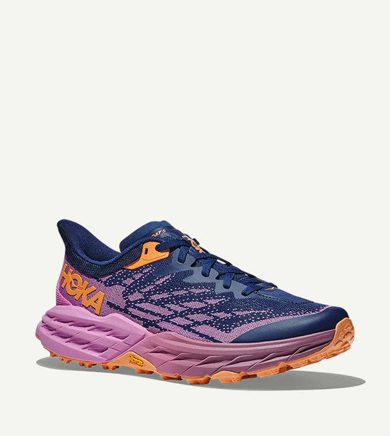 Buy Hoka Speedgoat Lace Up Running Shoes In Blue 6thStreet UAE
