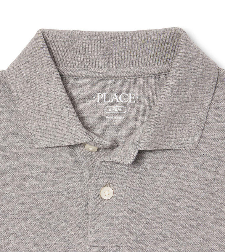 Boys Basic Pique Polo T-shirt Short Sleeves