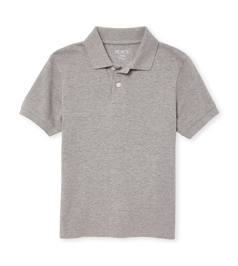 Boys Basic Pique Polo T-shirt Short Sleeves