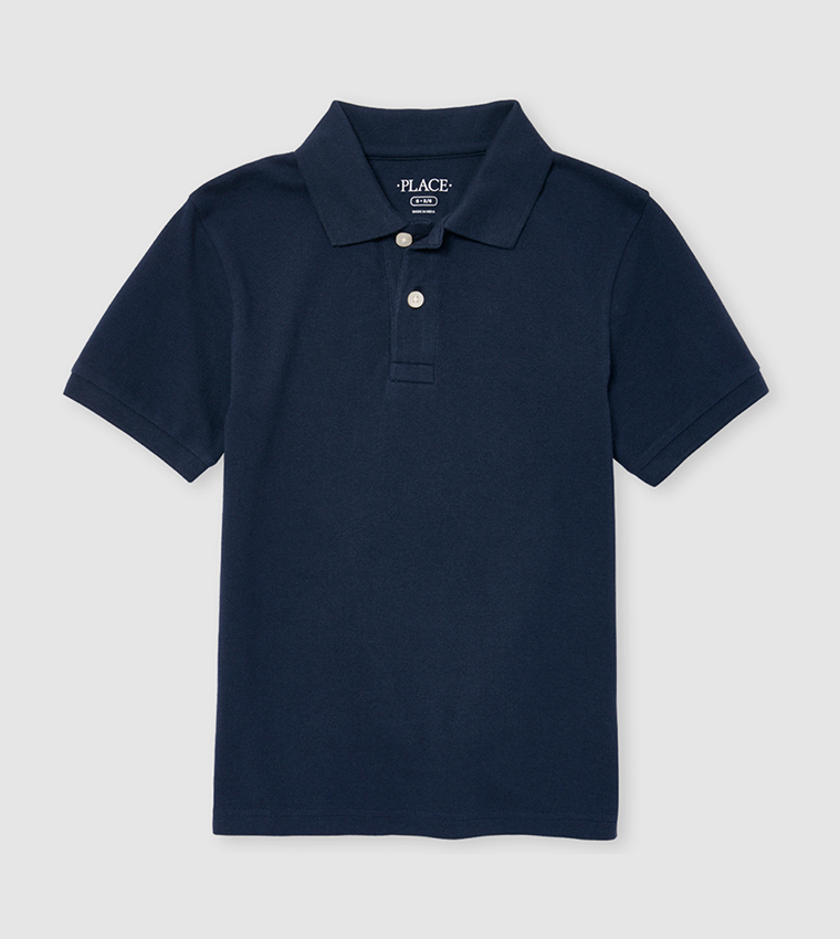 Basic Pique Polo T-shirt Short Sleeves