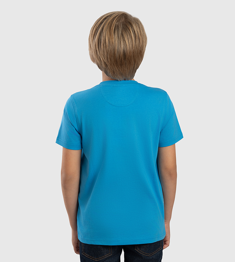Logo Printed Crew Neck T-Shirt