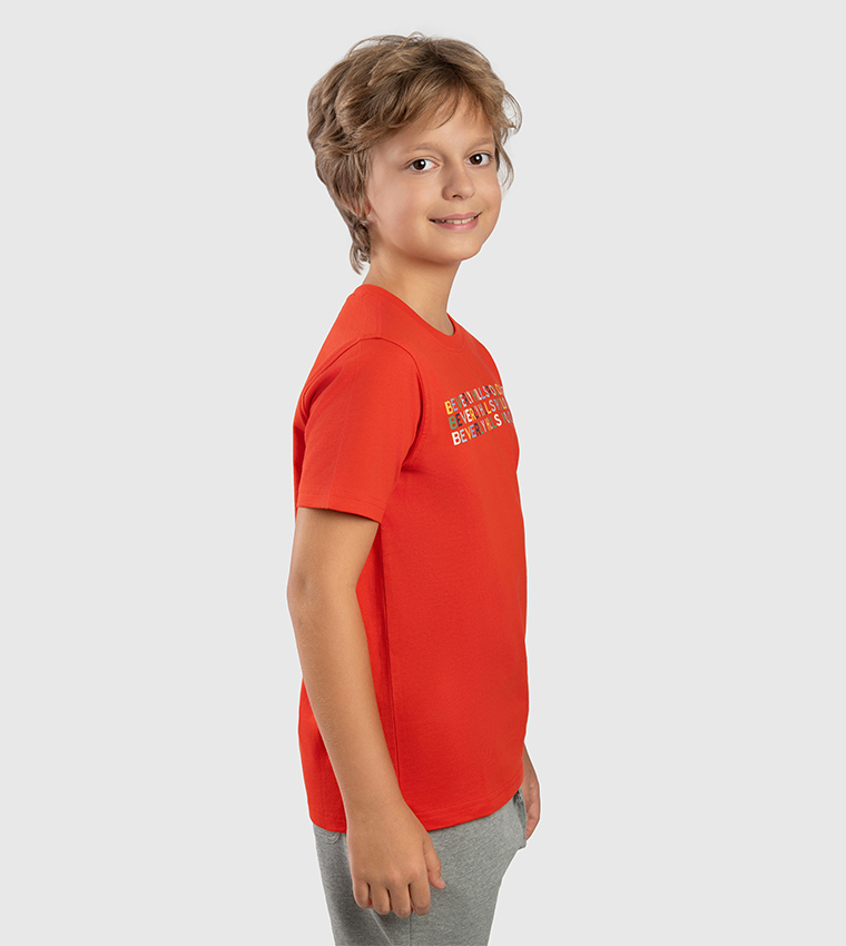 Logo Printed Short Sleeves T-Shirt