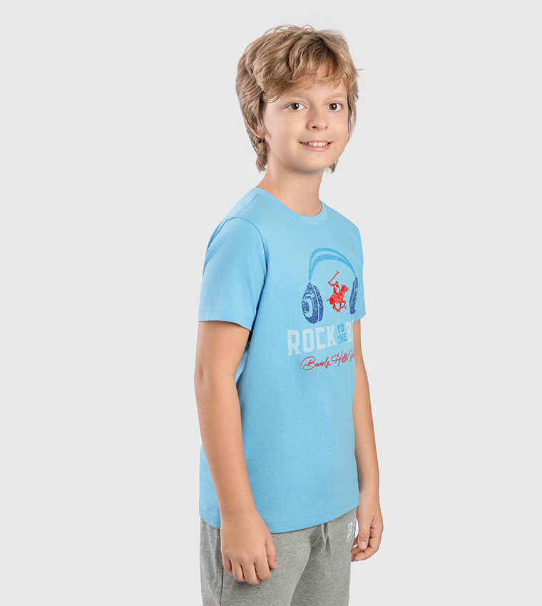 Printed Short Sleeves Casual T-Shirt