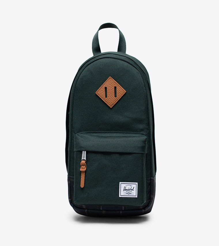 Buy Herschel Heritagea Logo Badge Crossbody Backpack In Green 6thStreet Oman