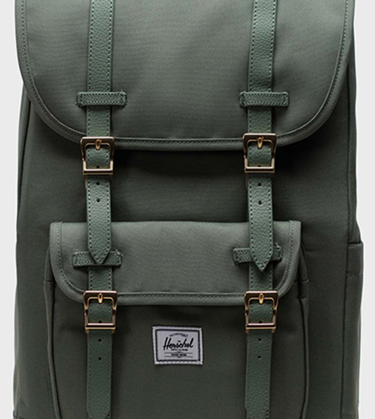 Buy Herschel Little America Flap Backpack In Khaki 6thStreet Bahrain